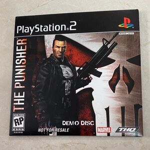 Sony PlayStation 2 The Punisher Demo Disc Never Played